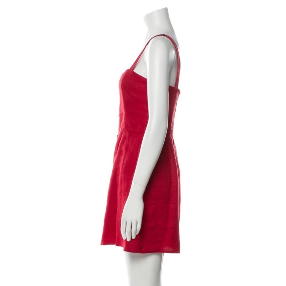 Reformation Red Mini Dress - Picture 2 of 3
